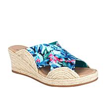 Impo Normi Stretch Elastic Espadrille Wedge Sandal