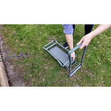 Improvements 2-in-1 Garden Bench/Kneeler with Tool Bag