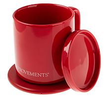 Improvements 2-in-1 Mug with Warmer and Phone Wireless Charger