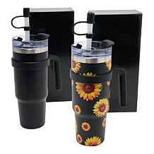 Improvements 2-pack 40 oz. Insulated Tumblers with Removable Handles
