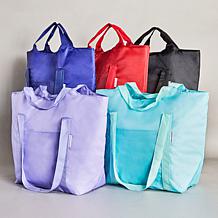 Improvements 2-piece Zippered Insulated Market Totes Set