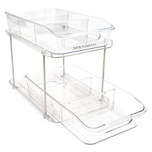 Improvements 2-Tier Organizer with Removable Dividers