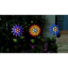 Improvements 36" Cutout Solar Flower Stake