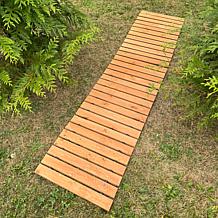 Improvements 6' Outdoor Rollout Wooden Pathway