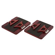 Improvements Bamboo Sofa Arm Tray/Table - Set of 2