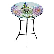 Improvements Bird Bath with Solar Light