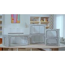 Improvements Collapsible Storage Bins 5-piece Set