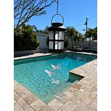 Improvements Solar Hanging LED Mobile Color Changing Lantern