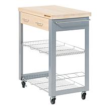 Improvements Wood Block Kitchen Cart