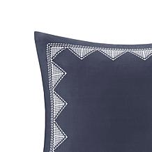 INK+IVY Isla Cotton Embroidered Euro Sham