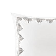 INK+IVY Isla Cotton Embroidered Euro Sham