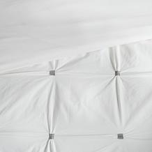 INK+IVY Masie Cotton 3pc Comforter Mini Set - White - King/Cal King