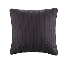 INK+IVY Rhea Cotton Jacquard Comforter, Ivory/Charcoal - King/Cal King