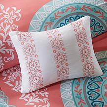 Intelligent Design Loretta Coral Queen Comforter and Sheet Set