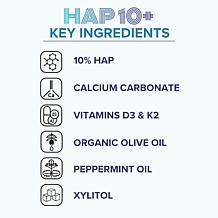 IntelliWHiTE®
8oz HAP10+ Super Paste Toothpaste with 10% HAP