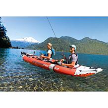 Intex Excursion 151"L x 37"W x 18"H Pro K2 Kayak Inflatable Set