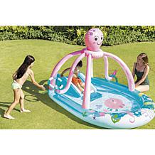 Intex Octopus 92"x72"x59" Inflatable Play Center w/ Water Slide