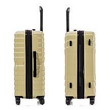 InUSA Aurum 3-Piece Lightweight Hardside Spinner Luggage Set