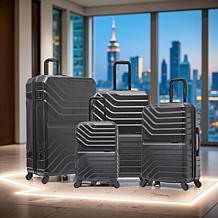 InUSA Aurum Hardside Spinner 4-Piece Expandable Luggage Set