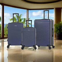 InUSA Deep 3-Piece Hardside Spinner Luggage Set