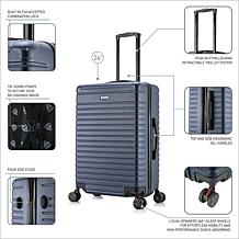 InUSA Deep Lightweight Hardside Spinner 24"