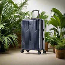 InUSA Drip Lightweight Hardside 24" Checked Bag Spinner Suitcase