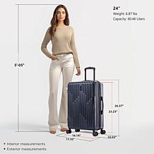 InUSA Drip Lightweight Hardside 24" Spinner Luggage