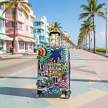 InUSA Prints 24" Hardside Lightweight Spinner Suitcase