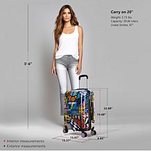 InUSA Prints Hardside Spinner 20" Carry-On