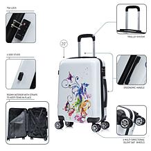 InUSA Prints Lightweight Hardside 20" Spinner Carry-On Luggage