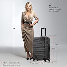 InUSA Resilience Lightweight 24" Hardside Spinner