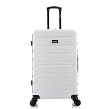 InUSA Trend 28" Large Checked Suitcase with Spinner Wheels