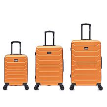 InUSA Trend 3-Piece Lightweight Hardside Spinner Luggage Set