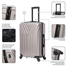 InUSA Vasty Lightweight Hardside Spinner 24 inch