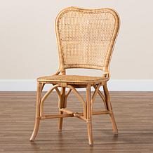 Irene Boho Rattan Dining Chair 20.9"W x 23.6"D x 37.4"H