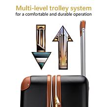 ITALIA Vintage 3 Piece Expandable Retro Luggage Set