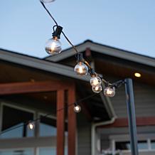 IYN G40 LED Bistro String Lights - Black