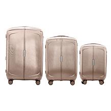 Izod Mateo 3-Piece Hard Shell Spinner Luggage Set