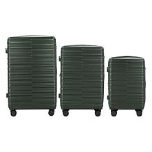 Izod Romeo 3-Piece Hard Shell Spinner Luggage Set
