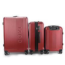 IZOD Zane 3pc Expandable Hardside Luggage Set with Spinner Wheels