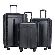 IZOD Zane 3pc Expandable Hardside Luggage Set with Spinner Wheels