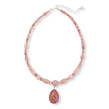 Jay King 18" Australian Pink Opal Beaded Necklace