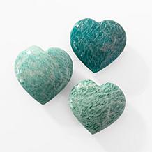 Jay King Amazonite Heart Specimen
