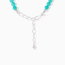 Jay King Amazonite Necklace, Sterling Silver