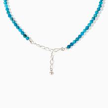 Jay King Apatite and Topaz Sterling Silver Necklace
