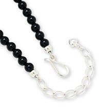 Jay King Black Chalcedony and Multigemstone 18" Necklace