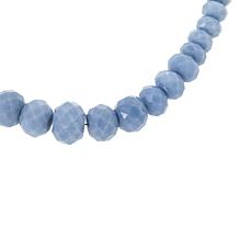 Jay King Cashmere Blue Anhydrite Graduated Bead Necklace
