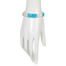 Jay King Compressed Turquoise Bangle-Style Stretch Bracelet