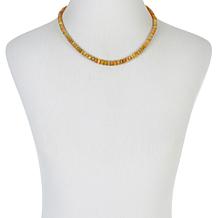 Jay King Ethiopian Caramel Opal Bead Necklace