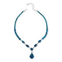 Jay King Gallery Collection Madagascar Apatite Drop 18" Necklace